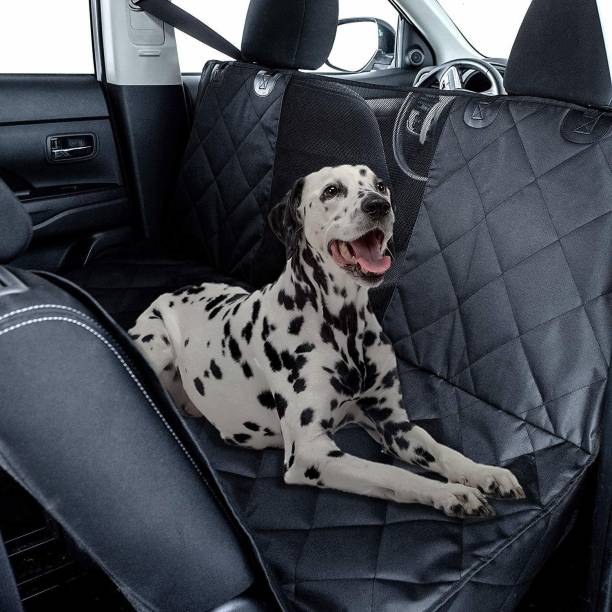 Fluffy Fluffys Waterproof Oxford-Dog Hammock Car Trunk Rear Seat Cover Side Protection Trunk Mat Liner