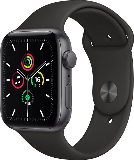 Apple Watch SE (Black Strap, Regular)