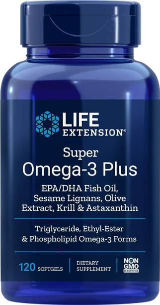 Life Extension Omega Foundations Super Omega-3 Plus, 120 Softgels