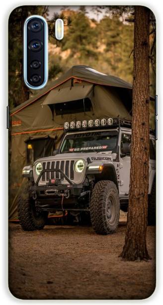iprinto Back Cover for OPPO A91 jeep Rubicon jeep Back Cover