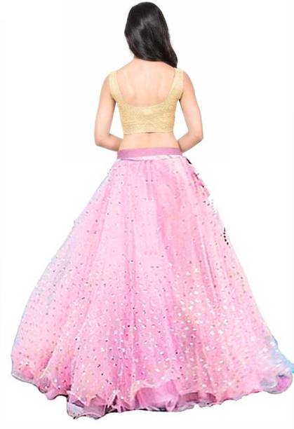 Nena Fashion Embroidered Semi Stitched Lehenga Choli - Image 2