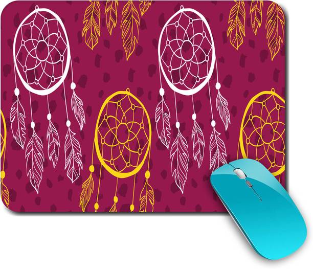whats your kick Dream Catcher | Quotes | Art | Drawing | Stylish | Printed Mouse Pad/Designer Waterproof Coating Gaming Mouse Pad For Computer/Laptop (Multi13) Mousepad