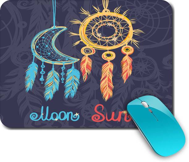 whats your kick Dream Catcher | Quotes | Art | Drawing | Stylish | Printed Mouse Pad/Designer Waterproof Coating Gaming Mouse Pad For Computer/Laptop (Multi24) Non Slip Base Mousepad
