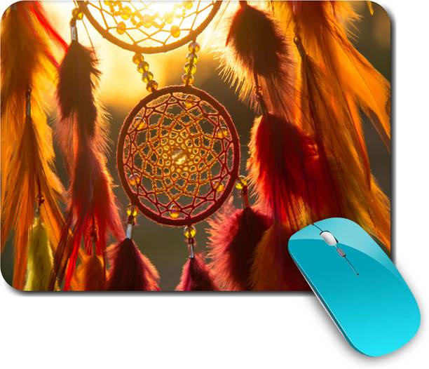 whats your kick Dream Catcher | Quotes | Art | Drawing | Stylish | Printed Mouse Pad/Designer Waterproof Coating Gaming Mouse Pad For Computer/Laptop (Multi12) Mousepad