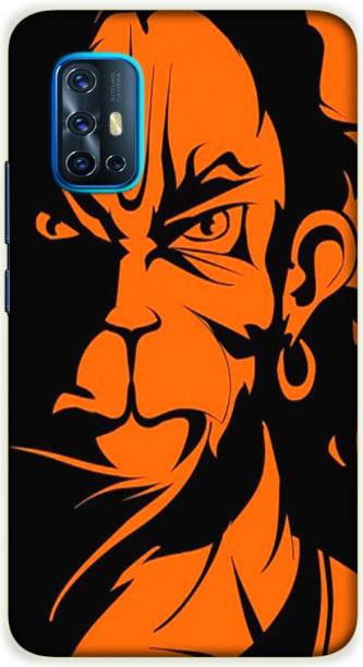 iprinto Back Cover for Vivo V19 Bajrangbali Hanuman Ji Back Cover