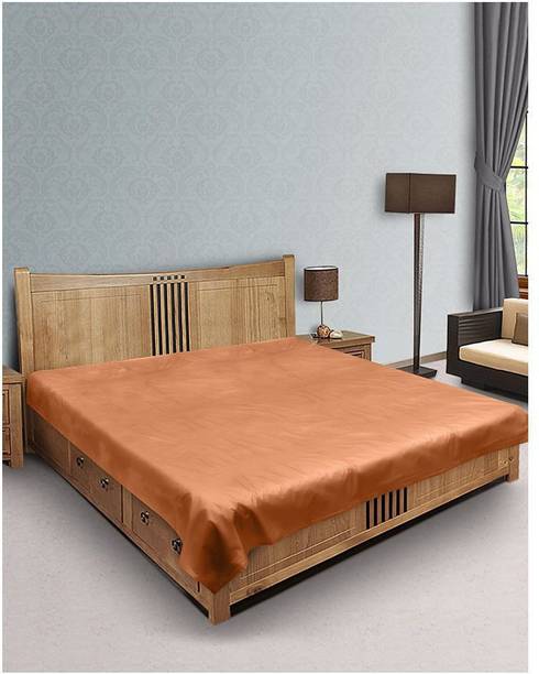 Fabfurn Mattress Topper Double Size Breathable, Stretchable, Waterproof Mattress Cover