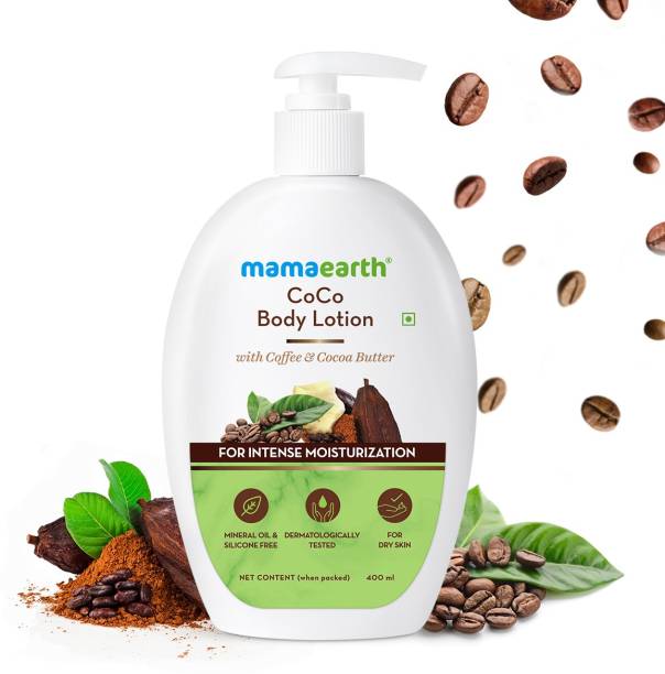 MamaEarth Body Lotion With Coffee and Cocoa for Intense Moisturization