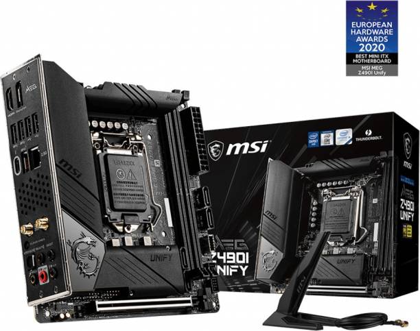 MSI MEG Z490I UNIFY Mini-ATX LGA 1200 Gaming Motherboard