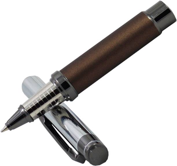 auteur Brown Color , Stunning , Gun Metal Trims Ball Pen