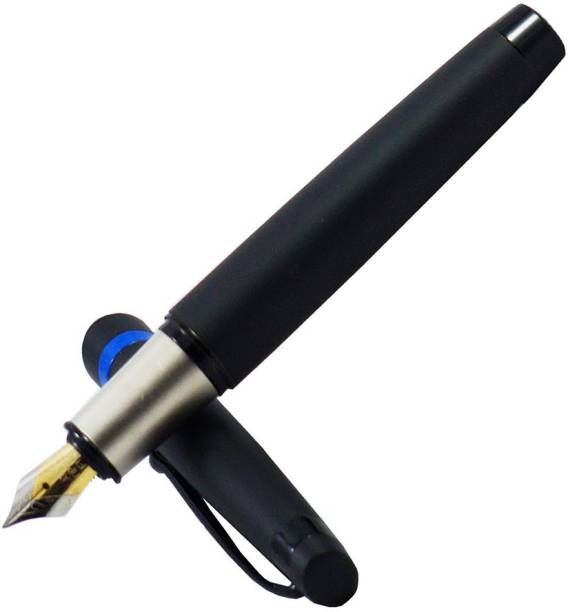 auteur Premium Corporate Collection Matte Black Body Medium Nib Very Stylish and Attarctive Fountain Pen