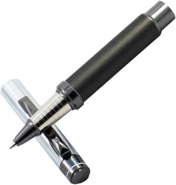 auteur Luxurious Grey Color Signature Collection Metal Body Sunning Gunmetal Trims Ball Pen