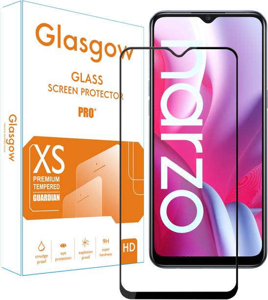 Glasgow Edge To Edge Tempered Glass for Realme Narzo 20A