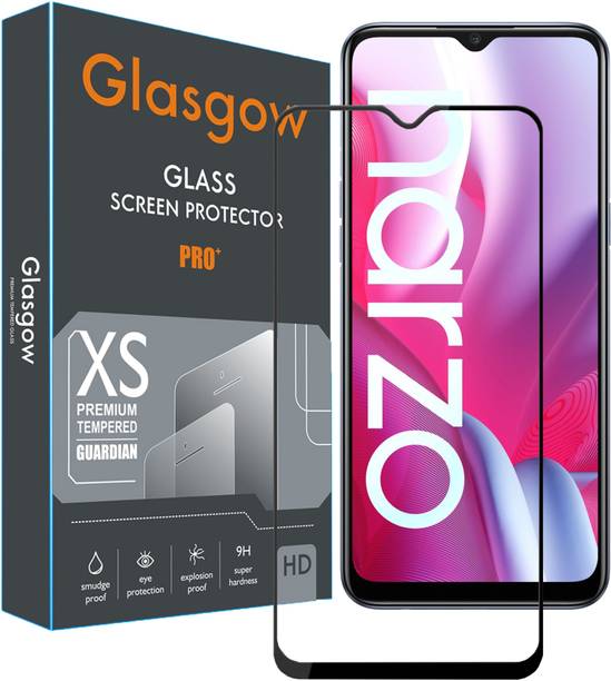 Glasgow Edge To Edge Tempered Glass for Realme Narzo 20A