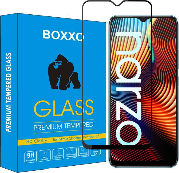 Boxxo Edge To Edge Tempered Glass for Realme Narzo 20
