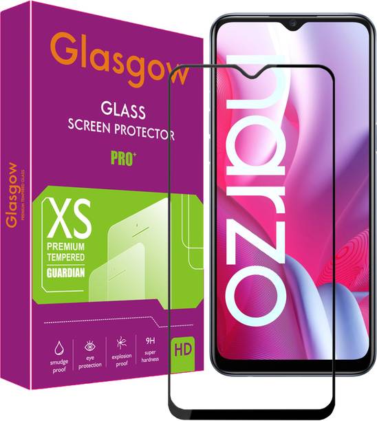 Glasgow Edge To Edge Tempered Glass for Realme Narzo 20A