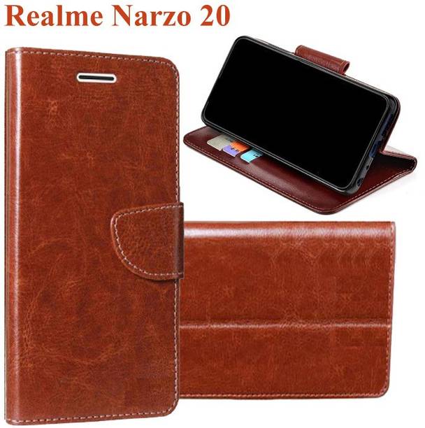 Openbuy Flip Cover for Realme Narzo 20