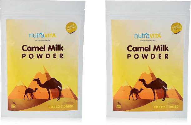 Nutra Vita Freeze Dried 200 Gram Camel Milk Refill Pack (Economy)#4 Milk Powder