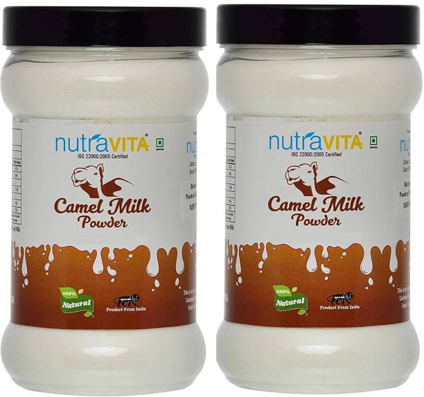 Nutra Vita Camel  Two Units of 500 G Each Packed in Reusable PET Bottles Milk Powder
