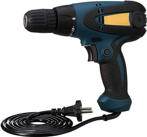 XDLB AB-10 Electric Screwdriver Machine Cum Drill Machine with Reverse Forward & Torque Adjustment System. Pistol Grip Drill (10 mm ) Collated Screw Gun
