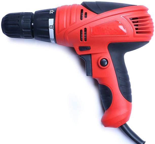 XDLB AB-14 Reverse Forward and Torque Adjustment System TF-280v Plastic Compact Screwdriver Cum Drill Machine Variant color Collated Screw Gun