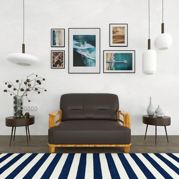 Sekar Lifestyle Home & Office Series Leatherette 2 Seater  Sofa