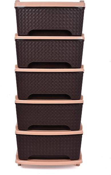 Sonal Plastic Free Standing Chest of Drawers
