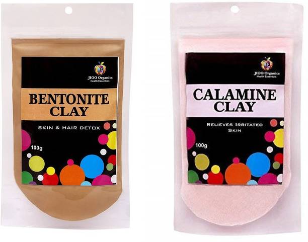 Jioo Organics Bentonite and Calamine Clay