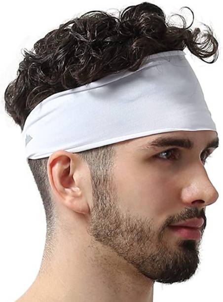 Bismaadh Mens Headband - Running Sweat Head Bands for Sports - Athletic Sweatbands for Workout/Exercise, Tennis & Football - Ultimate Performance Stretch & Moisture Wicking Head Band