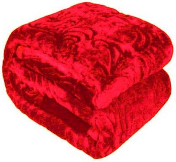 AUBORON Damask Double Mink Blanket for  Heavy Winter