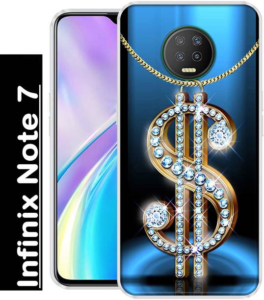 INDIALAND Back Cover for Infinix Note 7