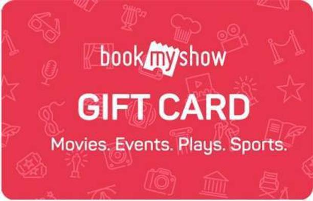 bookmyshow Digital Gift Card