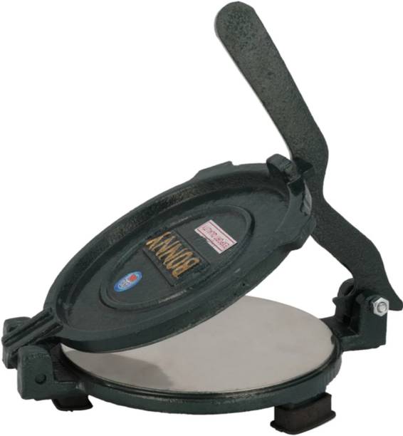 Magic's Max STEEL KITCHEN POORI [ROTI] PRESS PACK OF 1 Roti/Khakhra Maker