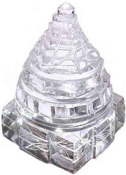 Ganpati Sphatik Crystal Shri Yantra Crystal Yantra