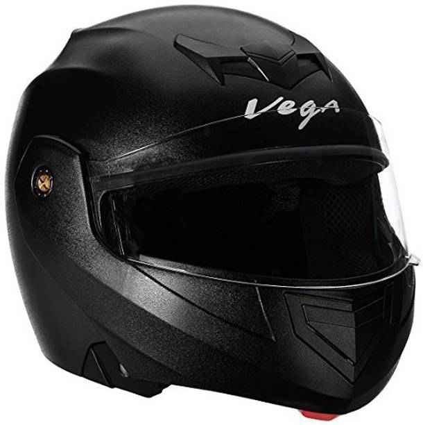 VEGA CRUX BLACK HELMET Motorbike Helmet