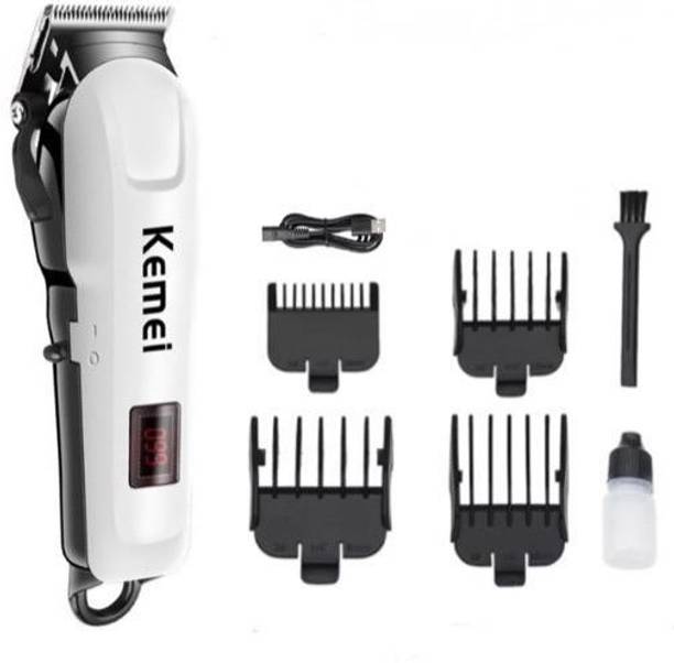 Kemei KM-809A Fully Waterproof Trimmer 120 min  Runtime 4 Length Settings