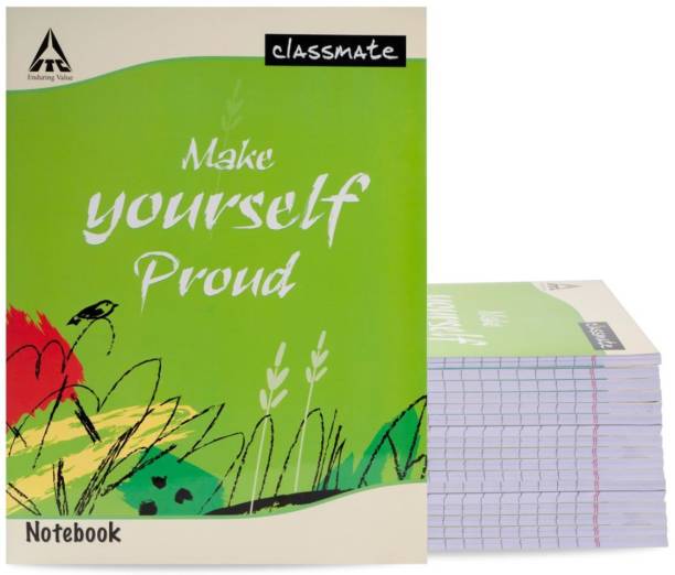 Classmate Notebook Regular Notebook Single Line 120 Pages