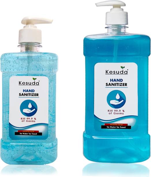 KESUDA 500ml hand sanitizer GEL Pump and 1 liter hand sanitizer GEL Pump(500ml+1L) Hand Sanitizer Pump Dispenser