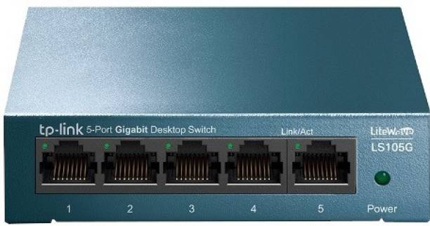 TP-Link LS105G 5-Port 10/100/1000Mbps Network Desktop Switch