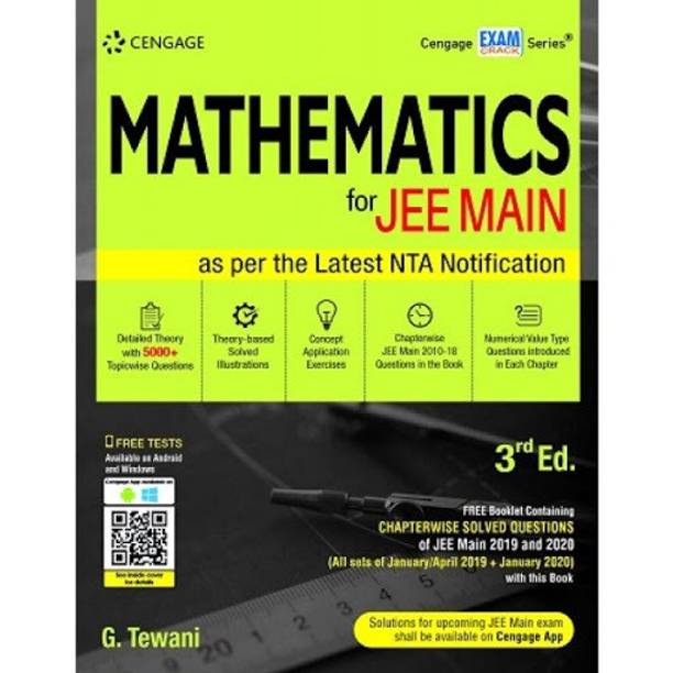 Mathematics for JEE Main : CENGAGE LEARNING
