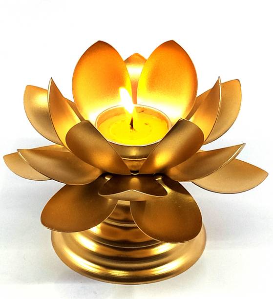 Nitya passion Gold Plated Tealight Holder