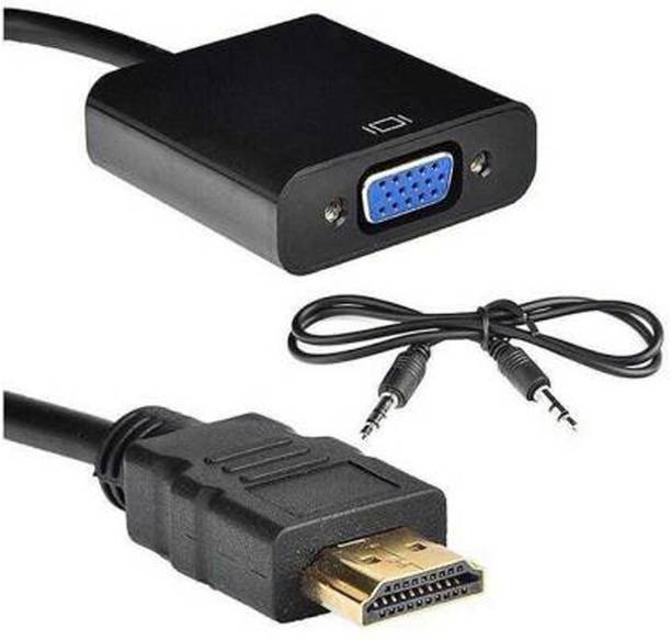 HL Technology  TV-out Cable HDMI to VGA Adapter Male to Female Cable Converter with Audio Output