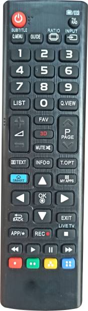 Axelleindia Compatible 3D LED/LCD TV Remote (URC-122)with Smart Button For LG TV Remote Controller
