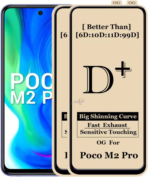Xester Edge To Edge Tempered Glass for REDMI POCO M2 PRO