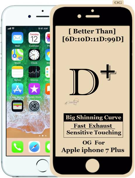 FIVE-O Edge To Edge Tempered Glass for Apple iPhone 7 Plus
