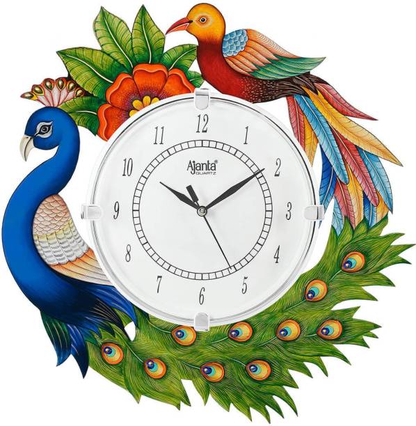 AJANTA Analog 35 cm X 35 cm Wall Clock