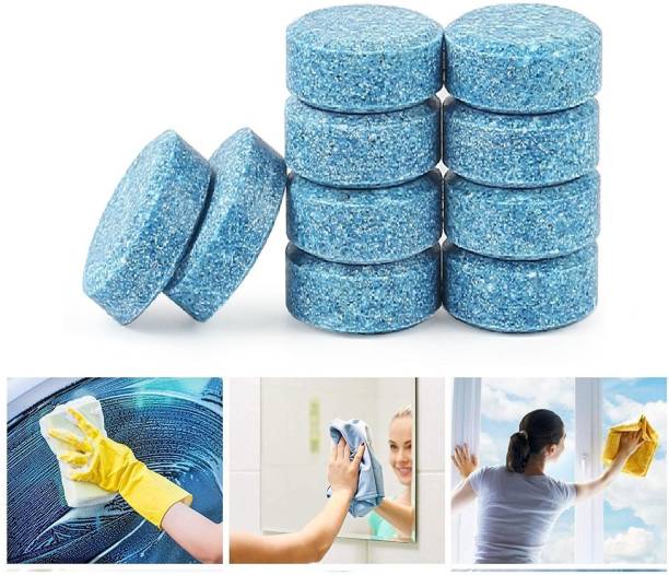 HSR 20PCS/1Set Home Office glass cleaning Detergent Effervescent Tablets Washer Window Windshield Cleaner Glass Wash Cleaning Compact Concentrated Tools