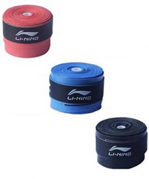 LI-NING SUPER OVER GRIP Super Tacky (Multicolor, Pack of 3) Super Tacky