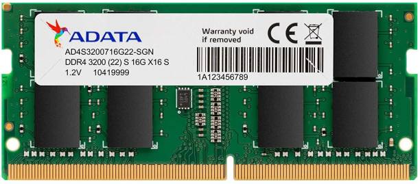 ADATA AD4S320038G22-RGN DDR4 8 GB Laptop (8GB DDR4 modules for notebooks 3200MHZ Laptop Memory)