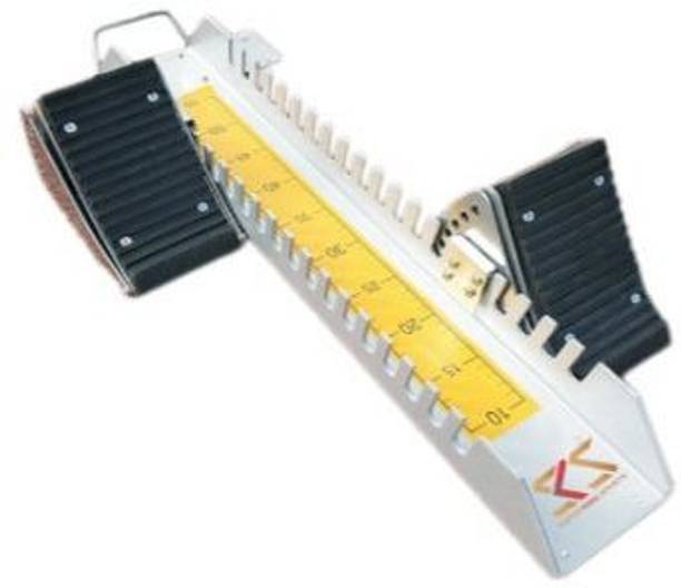 Super king sports Athletic Starting Block - Royal with 75 mm Chrome Plated Steel Channel and Adjustable Rubber Mounted Pedals for Any Track (with Bag) Indoor and Outdoor Aluminium Starting Block