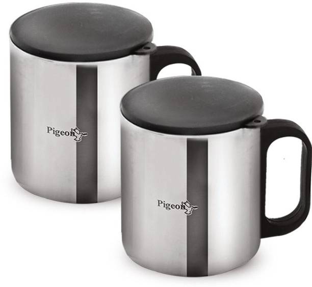 पिजन COFFEE CUP DOUBLE सिल्वर मग